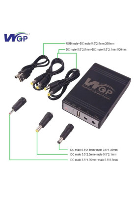 ДБЖ для роутера WGP UPS 103 Black