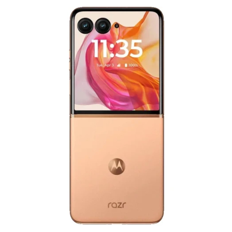Смартфон Motorola Razr 50 Ultra 12/512GB Peach Fuzz (PB1T0060RS) UA UCRF