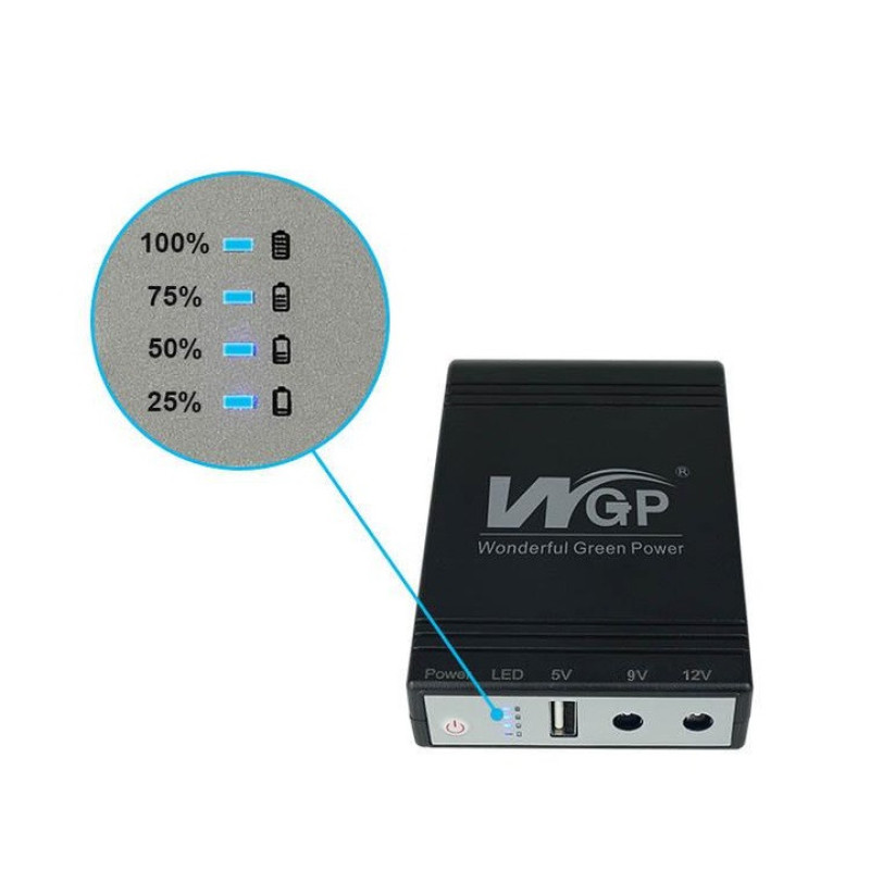 ДБЖ для роутера WGP UPS 103 Black