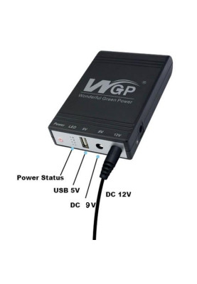 ДБЖ для роутера WGP UPS 103 Black