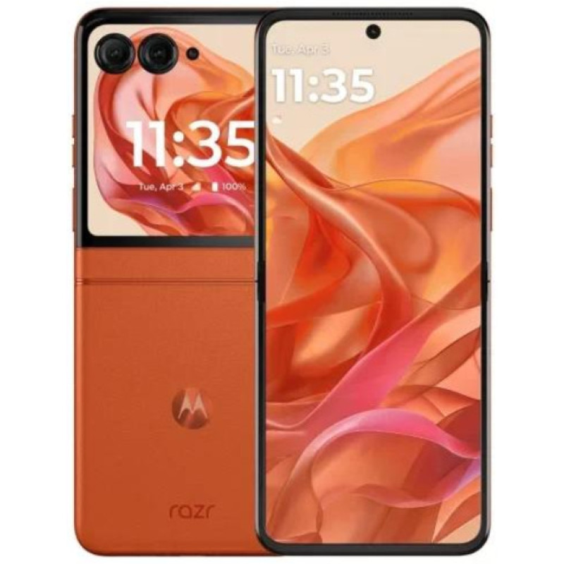 Смартфон Motorola Razr 50 8/256GB Spritz Orange UA UCRF
