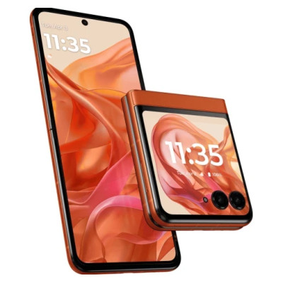 Смартфон Motorola Razr 50 8/256GB Spritz Orange UA UCRF