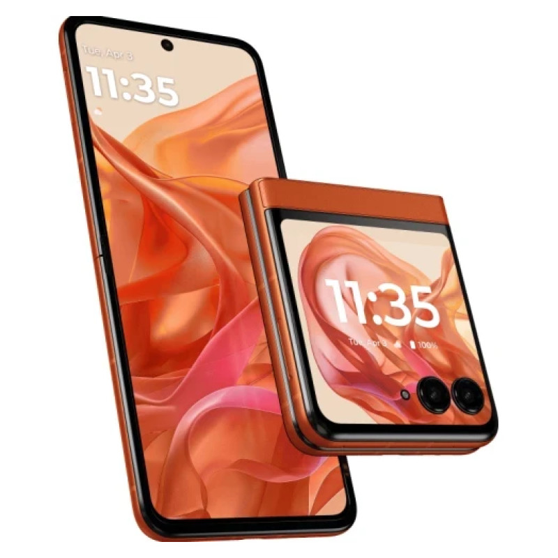 Смартфон Motorola Razr 50 8/256GB Spritz Orange UA UCRF