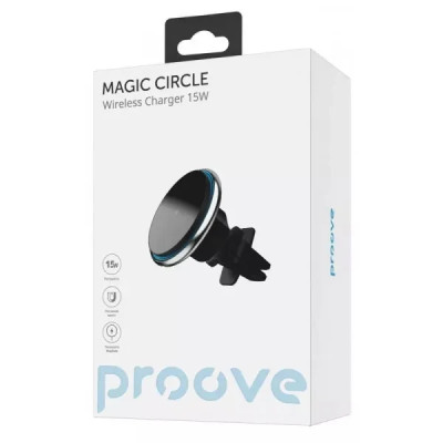 Холдер Proove 15W Magnetic Magic Circle silver UA (WHMC15020006)