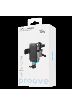 Холдер Proove 15W Triple Сlamp Pro black UA