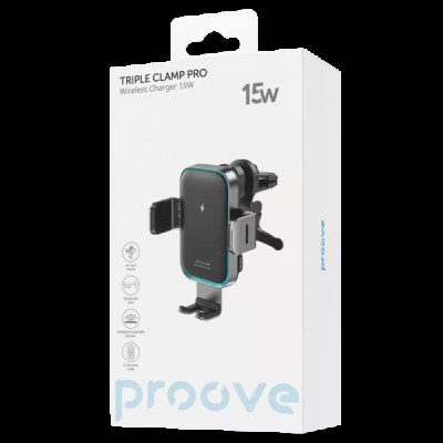 Холдер Proove 15W Triple Сlamp Pro black UA