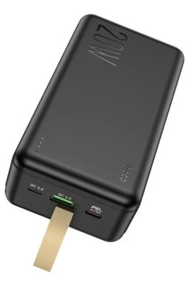 Power Bank Hoco J87B 30000mAh Tacker 20W QC3.0 Black