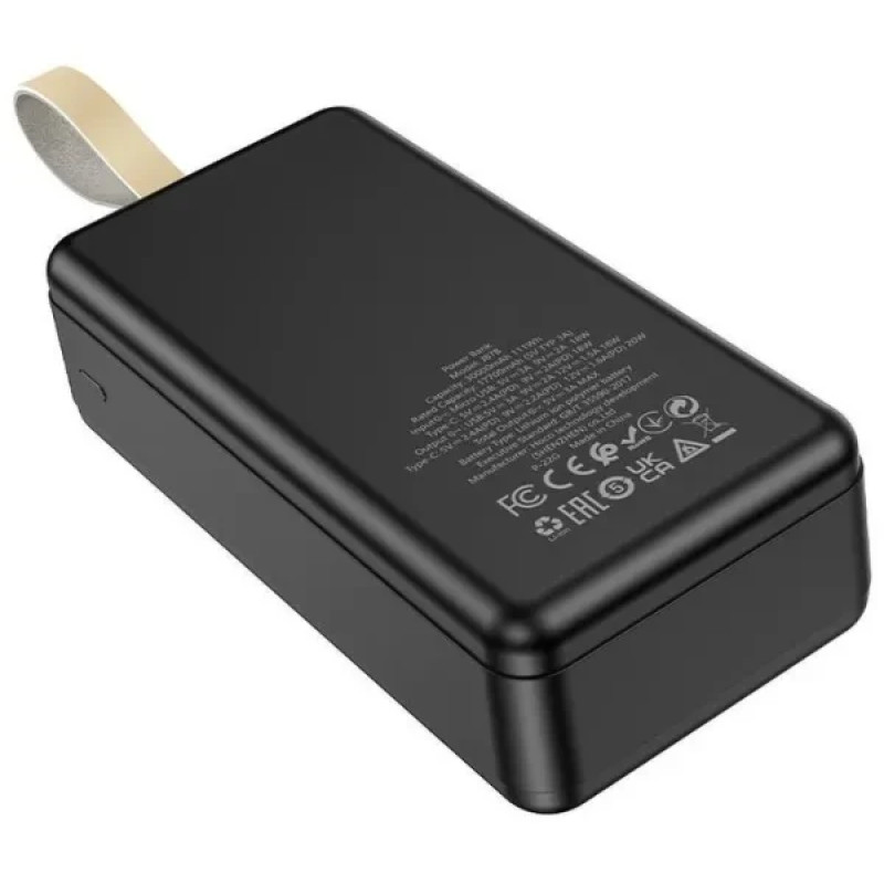 Power Bank Hoco J87B 30000mAh Tacker 20W QC3.0 Black