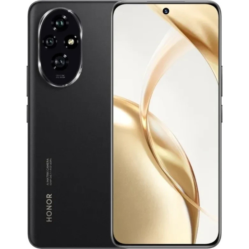 Смартфон Honor 200 5G 12/512Gb Black Global version