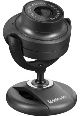 WEB-камера Defender G-lens C-2525HD black+мікрофон UA