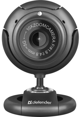 WEB-камера Defender G-lens C-2525HD black+мікрофон UA