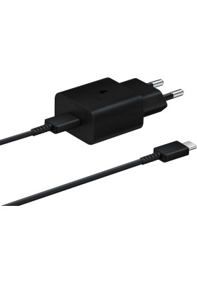 Мобільний зарядний пристрій Samsung 15W Type-C to Type-C (EP-T1510XBEGEU) black UA