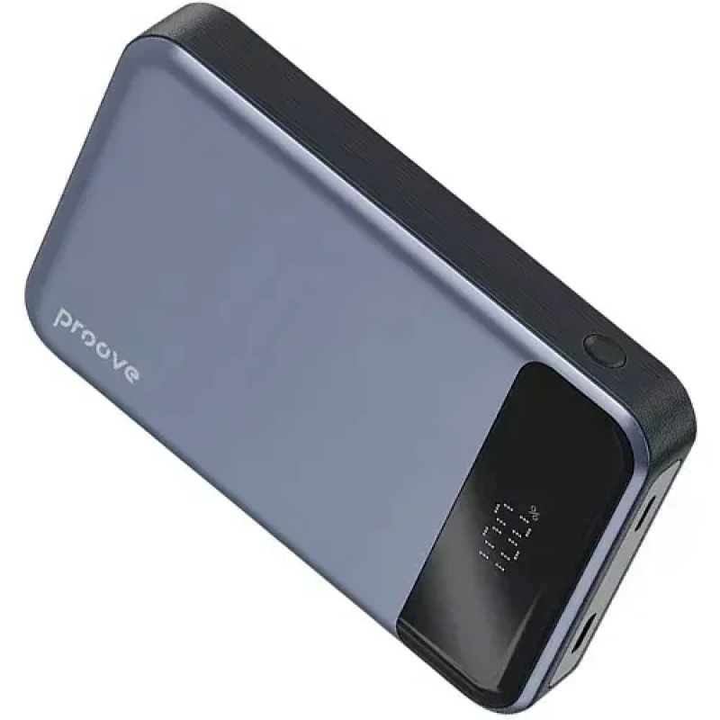Power Bank Proove Hoodman Magnetic 10000mAh 20W gray (PBH120010003) UA
