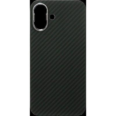 Накладка iPhone 16 Plus black Carbon Slim with MagSafe Proove