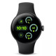 Smart Watch Google Pixel Watch 3 45mm Bluetooth / WiFi Matte Black/Obsidian Band Global version