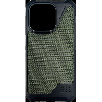 Накладка iPhone 15 Pro olive Metropolis LT Kevlar UAG MagSafe