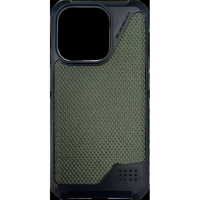 Накладка iPhone 15 Pro olive Metropolis LT Kevlar UAG MagSafe