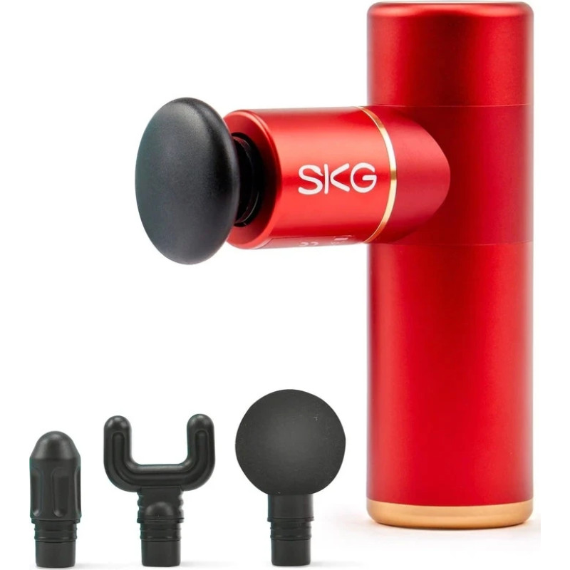 Електромасажер SKG Gun F3mini red UA