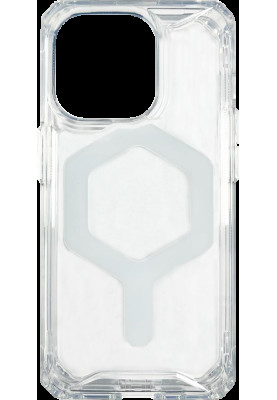 Накладка iPhone 15 Pro ice/white Plyo UAG MagSafe