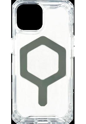 Накладка iPhone 15 ice/silver Plyo UAG MagSafe