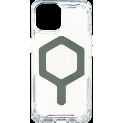 Накладка iPhone 15 ice/silver Plyo UAG MagSafe