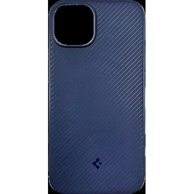 Накладка iPhone 14 navy blue Mag Armor Spigen MagFit
