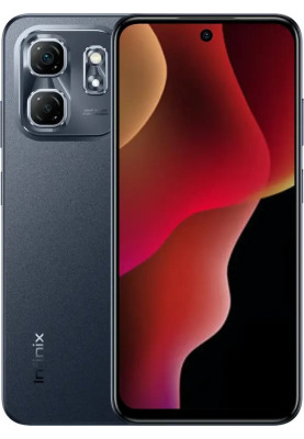 Смартфон Infinix Hot 50i (X6531B) 4/128Gb NFC Sleek Black UA UCRF