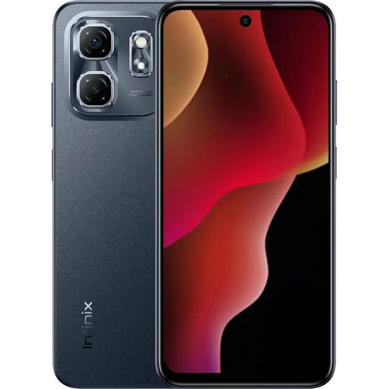 Смартфон Infinix Hot 50i (X6531B) 4/128Gb NFC Sleek Black UA UCRF