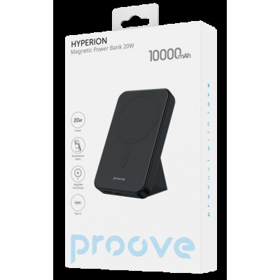 Power Bank Proove Hyperion 10000mAh 20W black (PBHP15020001) UA