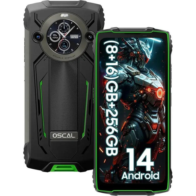 Смартфон Blackview Oscal Pilot 2 8/256Gb Green Global version
