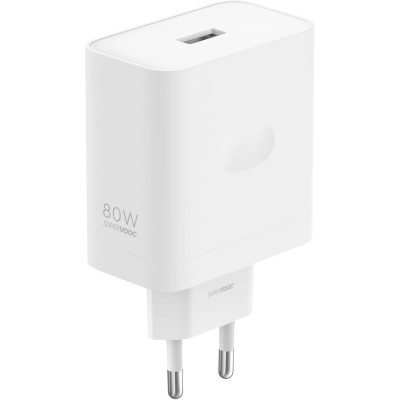 МЗП блочок 80W USB-A Supervooc Oppo white UA