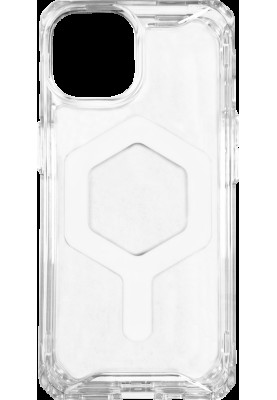 Накладка iPhone 15 ice/white Plyo UAG MagSafe