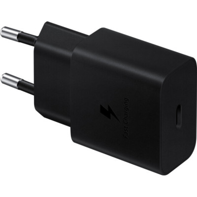 МЗП блочок Samsung 15W USB-C (EP-T1510NBEGEU) black UA