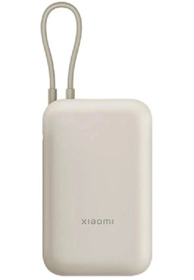 Power Bank Xiaomi 10000mAh (Integrated Cable) tan BHR9072GL (P15ZM) UA