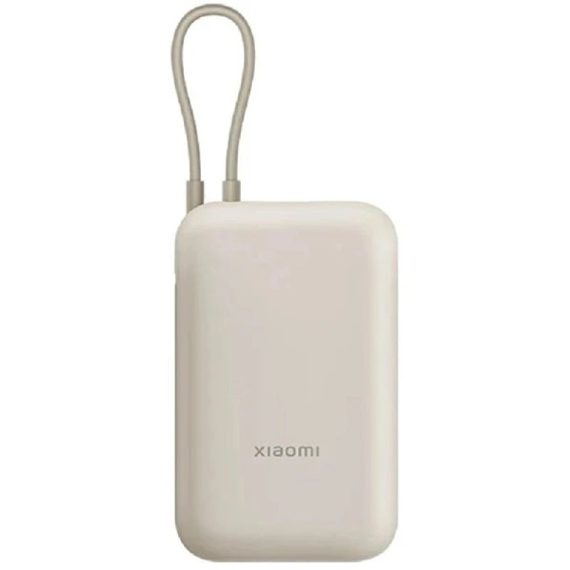Power Bank Xiaomi 10000mAh (Integrated Cable) tan BHR9072GL (P15ZM) UA