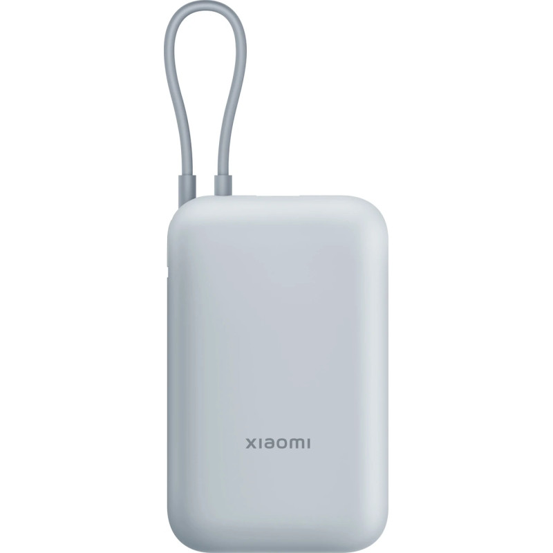 Power Bank Xiaomi 10000mAh (Integrated Cable) ice blue BHR9073GL (P15ZM) UA