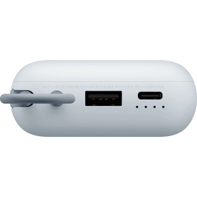 Power Bank Xiaomi 10000mAh (Integrated Cable) ice blue BHR9073GL (P15ZM) UA