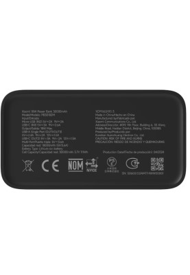 Power Bank Xiaomi 30000mAh 18W black BHR9126GL UA