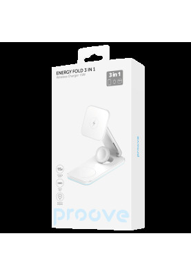 БЗП 3in1 15W Proove Magnetic Energy Fold white (WSEF15010002) UA