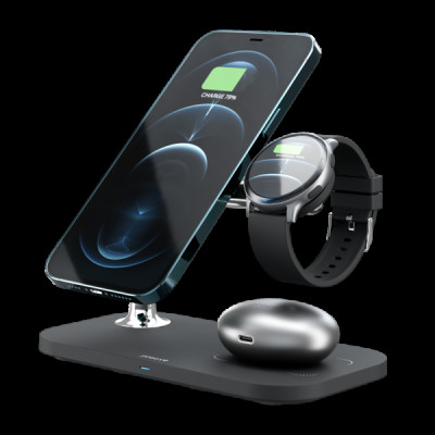 БЗП 3in1 15W Proove Magnetic Field black (WSMF15010001) UA