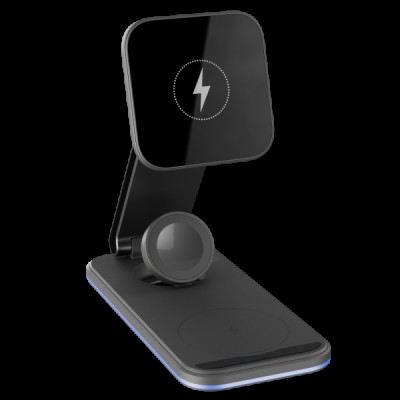 БЗП 3in1 15W Proove Magnetic Energy Fold black (WSEF15010001) UA