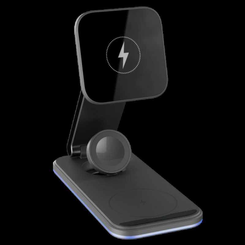 БЗП 3in1 15W Proove Magnetic Energy Fold black (WSEF15010001) UA