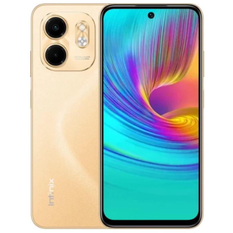Смартфон Infinix Smart 9 (X6532) 4/128Gb Sandstone Gold UA UCRF