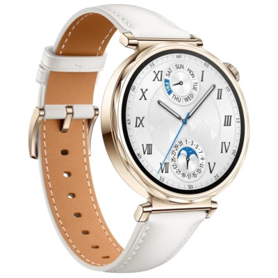 Smart Watch Huawei GT 5 41mm (JNA-B19) White (Leather Strap) UA