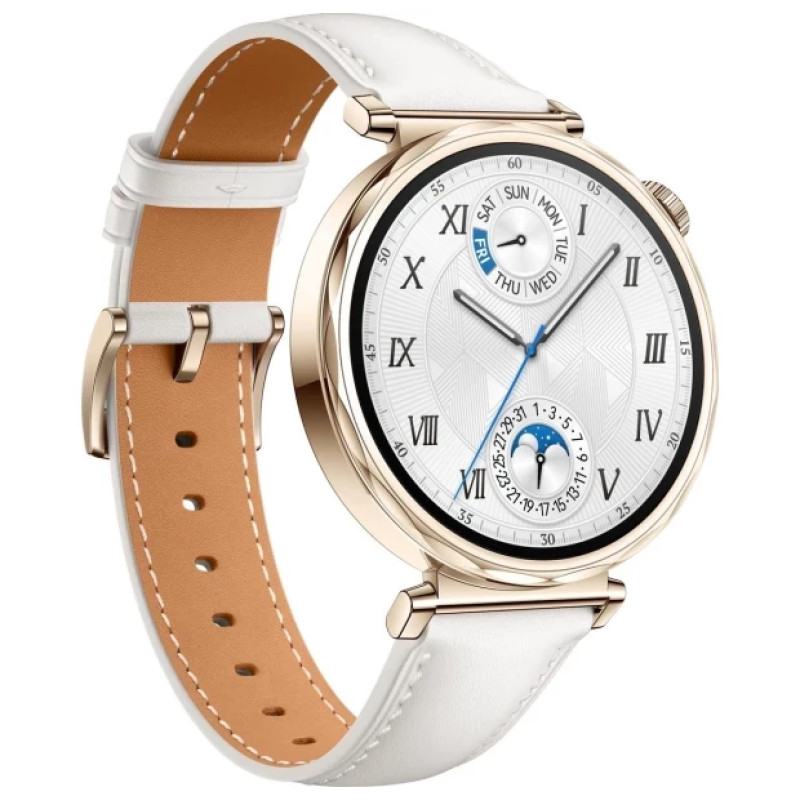 Smart Watch Huawei GT 5 41mm (JNA-B19) White (Leather Strap) UA