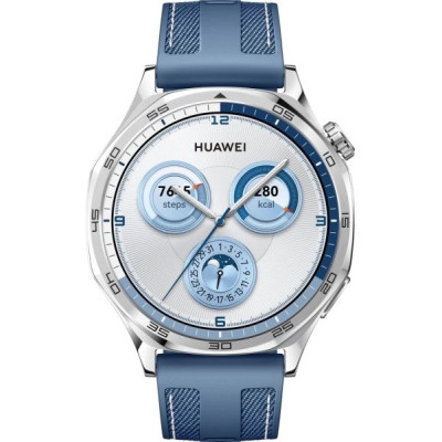 Smart Watch Huawei GT 5 46mm (VLI-B19) Blue (Woven Strap) UA