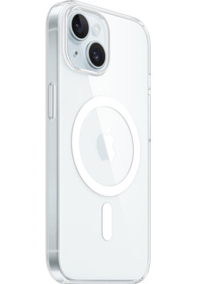 Накладка iPhone 15 Clear Case MagSafe MT203