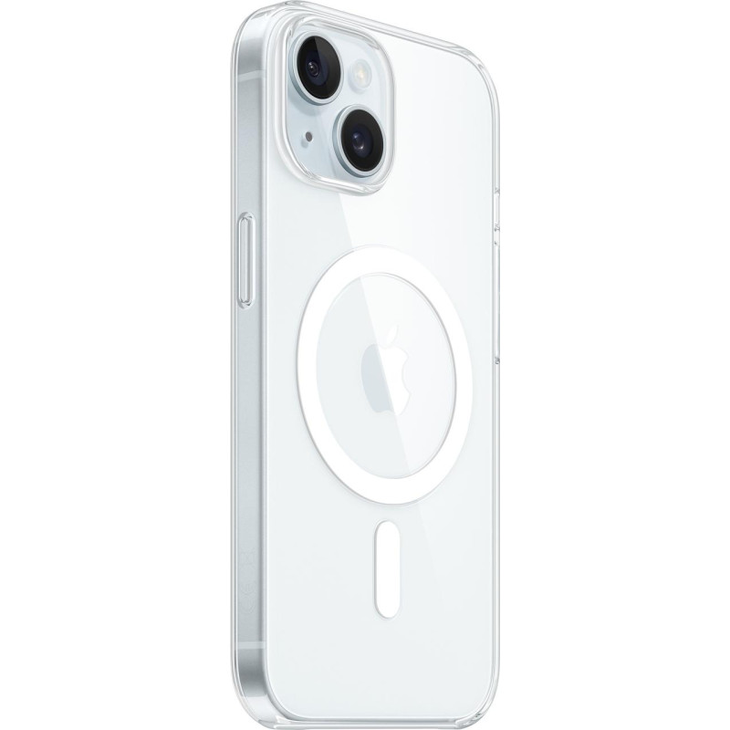 Накладка iPhone 15 Clear Case MagSafe MT203