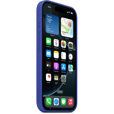 Накладка iPhone 16 Pro Ultramarine Silicone Case MagSafe MYYP3