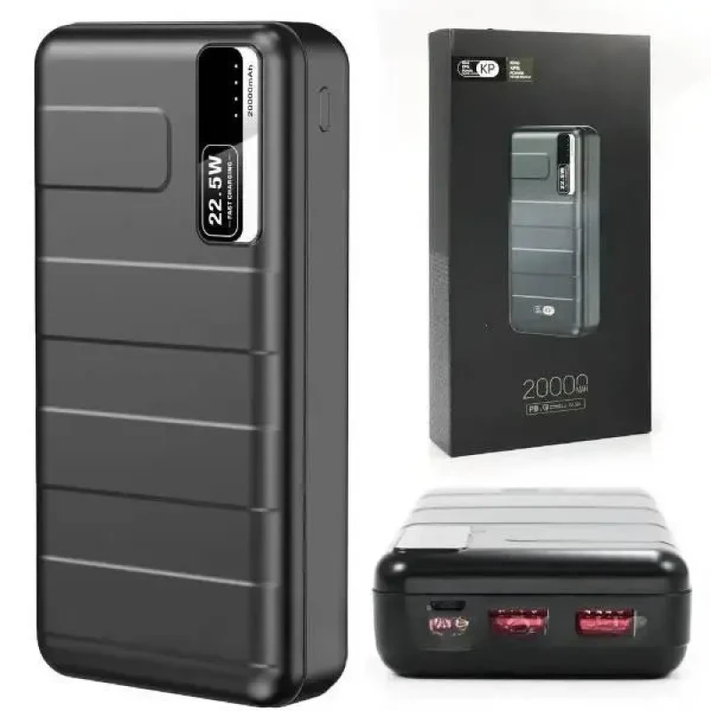 Power Bank King Power KP-22 20000mah 22.5W QC3.0 black